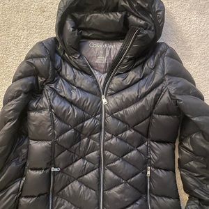 CALVIN KLEIN BLACK DOWN COAT